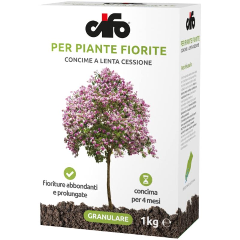 Cifo Piante Fiorite Concime Granulare Lenta Cessione 1 Kg