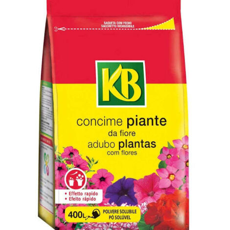 Concime idrosolubile per GERANI geranI KB PROFESSIONALE colori intensi 800 gr