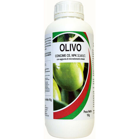Concime Liquido con Azoto Fosforo e Potassio Specifico Fertilizzante per Olivo