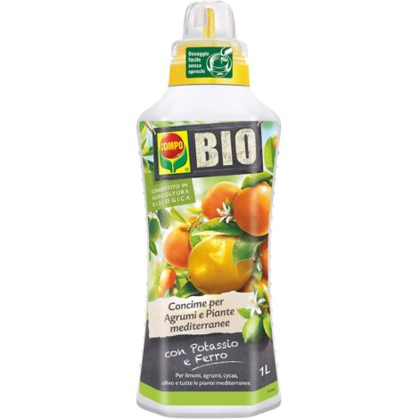 Concime Liquido per Agrumi e Piante Mediterranee 1 Lt Compo