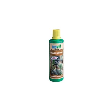 CONCIME LIQUIDO PER PIANTE GRASSE- - gr.500 - 6 pezzi ECOVIT