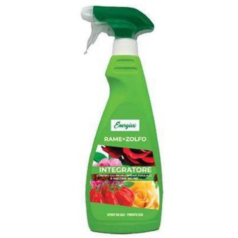CONCIME LIQUIDO RAME+ZOLFO SPRAY ENERGICA - ML 500 - 4 pezzi