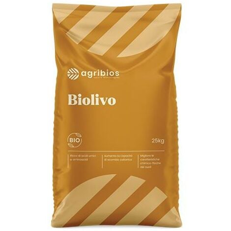 GEOSISM & NATURE S.A.S. DI BARANI SIMONE & C. Concime organico granulare per olivi (Biolivo 4-4-2 + Boro) (25 kg)