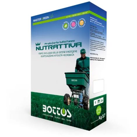 Concime organico minerale Nutrattiva 5-0-7 Bottos 2,7Kg con micorrize
