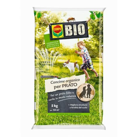 CONCIME ORGANICO PER PRATO BIO 5KG COMPO