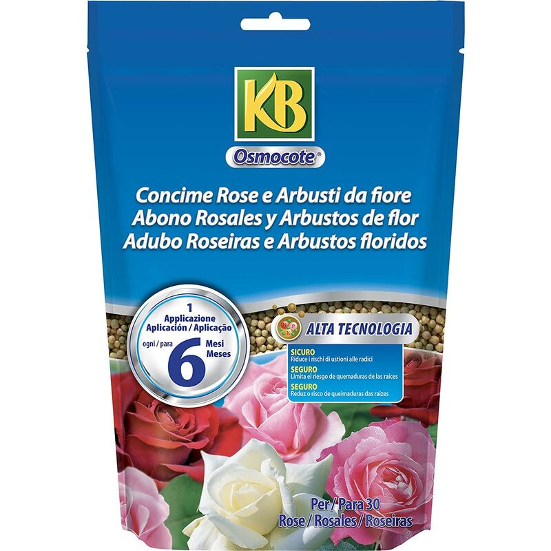 KB Concime Osmocote Rose e Arbusti da Fiore 750g