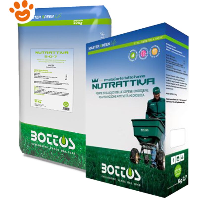 Bottos Nutrattiva Life 5 0 7 Imi 20 Kg Concime Per Prato