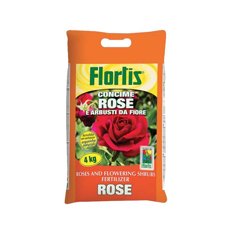 Flortis - engrais pour roses-arbustes en fleurs 4KG