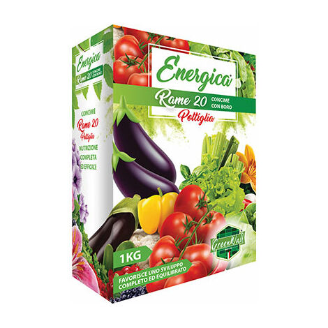 CONCIME POLVERE RAME 20 ENERGICA -- OFFERTA 2X KG.1