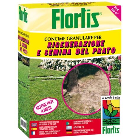 Concime Rigenerazione Prato Flortis 2 Kg