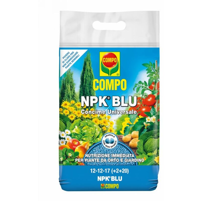 Engrais universel npk + Compo bleu 4kg