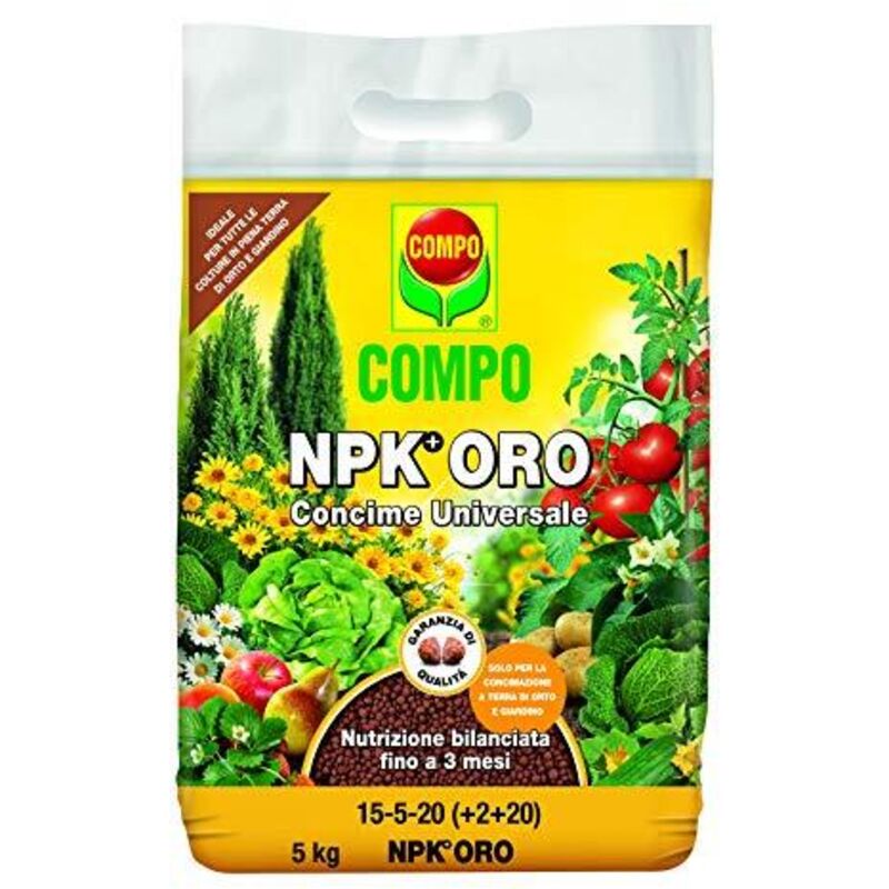 Concime Biologico Bio-Slow 3.6.9 Per Bonsai - Confezione Da 1 Kg, Nutrizione Completa Per Piante