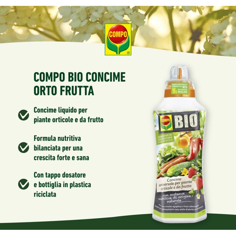 Concime Compo Bio Orto Frutta Ml.1000