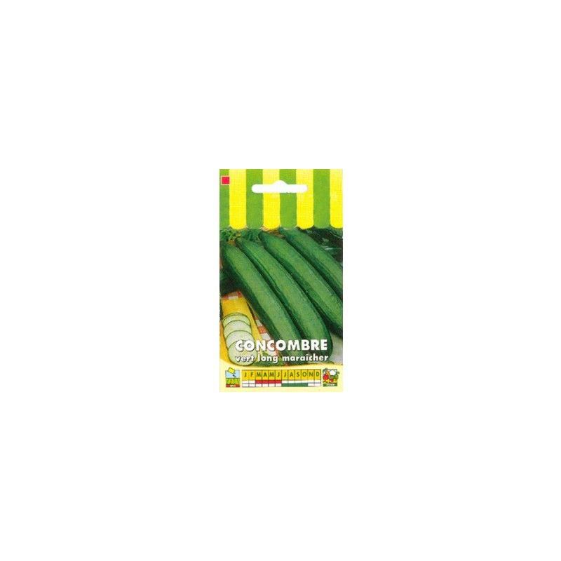 Graines Bocquet - Concombre vert long maraîcher - 3g