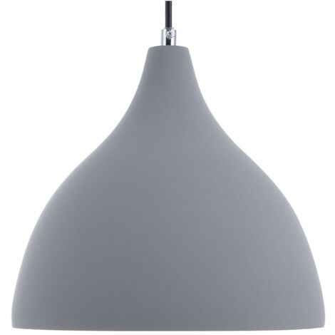 main image of "Concrete Grey Pendant Lamp Ceiling Lighting Home Fixture Modern Lambro"