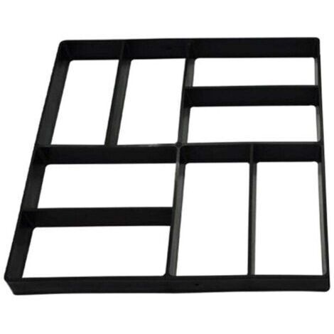 Concrete Paving Mold for Paths, Reusable Paving Mold for DIY Paving Driveway Garden Patio Terrace Brick 40x40cm