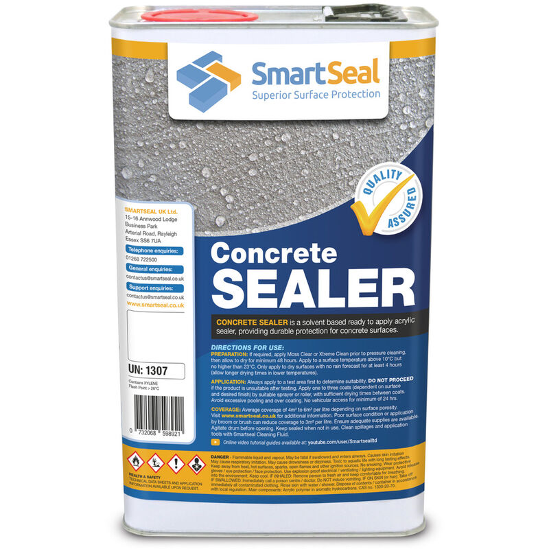 Smartseal - Concrete Sealer - External (Sample)