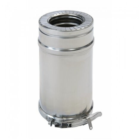 Kit Conduit De Fumée Inox Double Paroi - Diamètre Int. 180 / Ext. 230 Mm - Italie