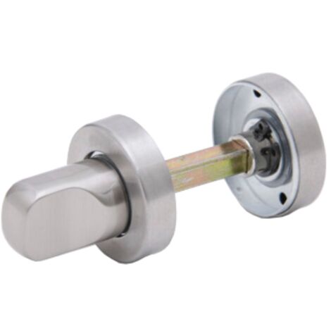 Condena acero inox 35mm roseta redonda baño manillas