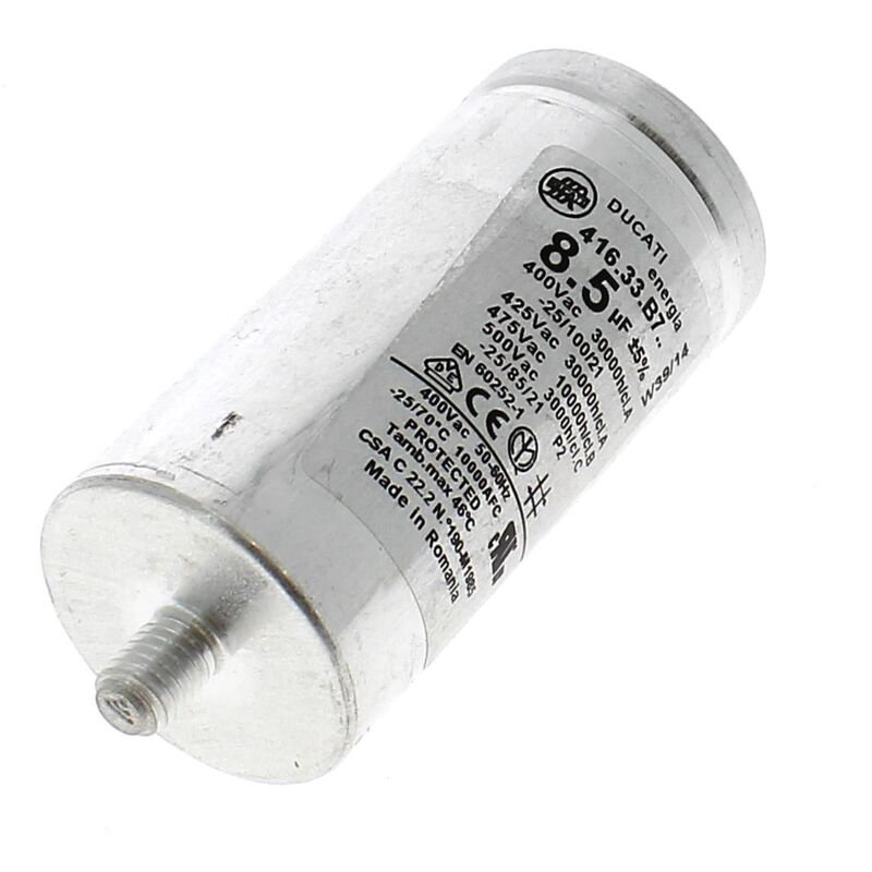 Condensatore 8,5µf c00258619 per asciugatrice ariston