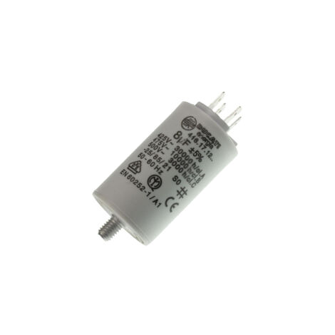 Condensador 8MF 450V para secadora AS0030666, 6531420 2I MARCHI, AEG, ARCTIC, ARDO, ARISTON HOTPOINT, ARTHUR MARTIN, ARTHUR MARTIN