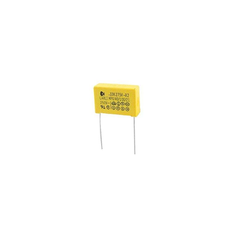 

Condensador Polipropileno 330nF 275Vac X2 R15mm