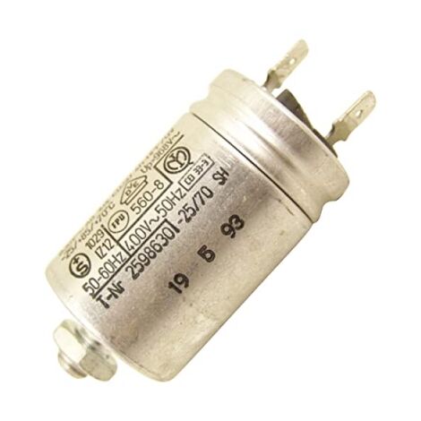 CONDENSADOR ARRANQUE 3F 400 V PARA LAVAVAJILLAS WHIRLPOOL - 481212118129