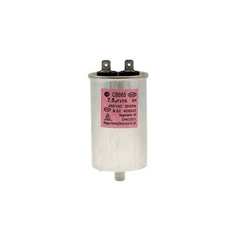 CONDENSADOR ARRANQUE 7.5 UF PARA LAVADORA THOMSON - Q160056