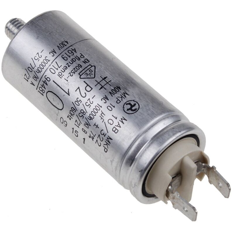 Condensador de 10 mf para secadora Whirlpool 481212118144