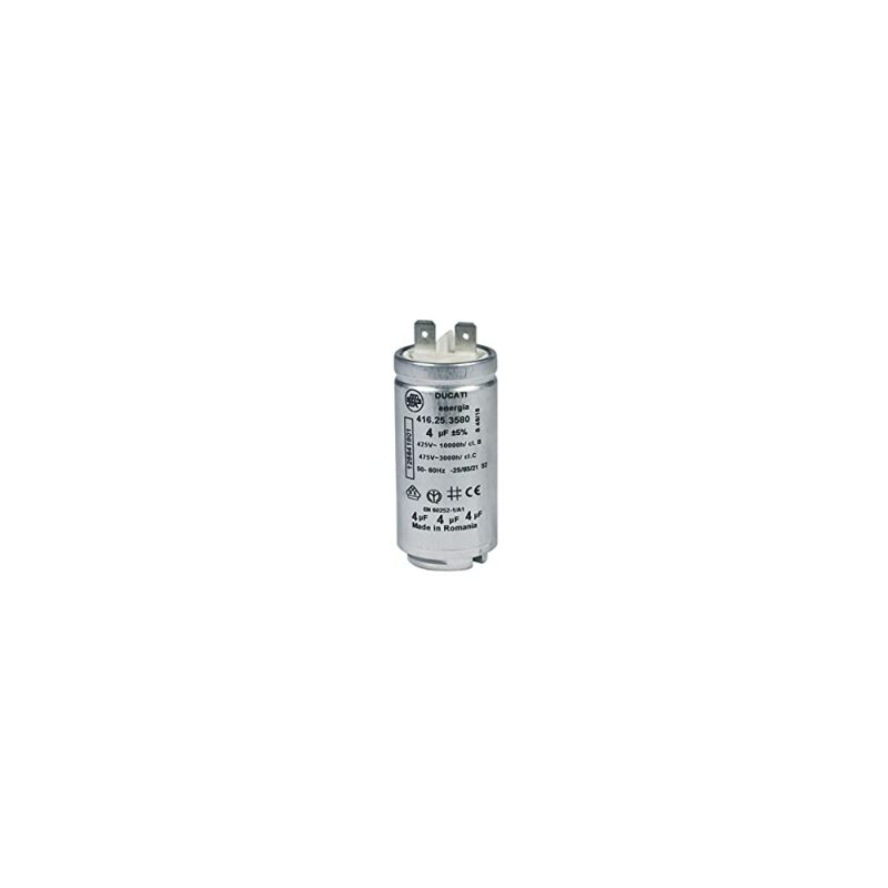 Electrolux - Condensador de motor rep 11A 4MF 475V para secadora 125641801