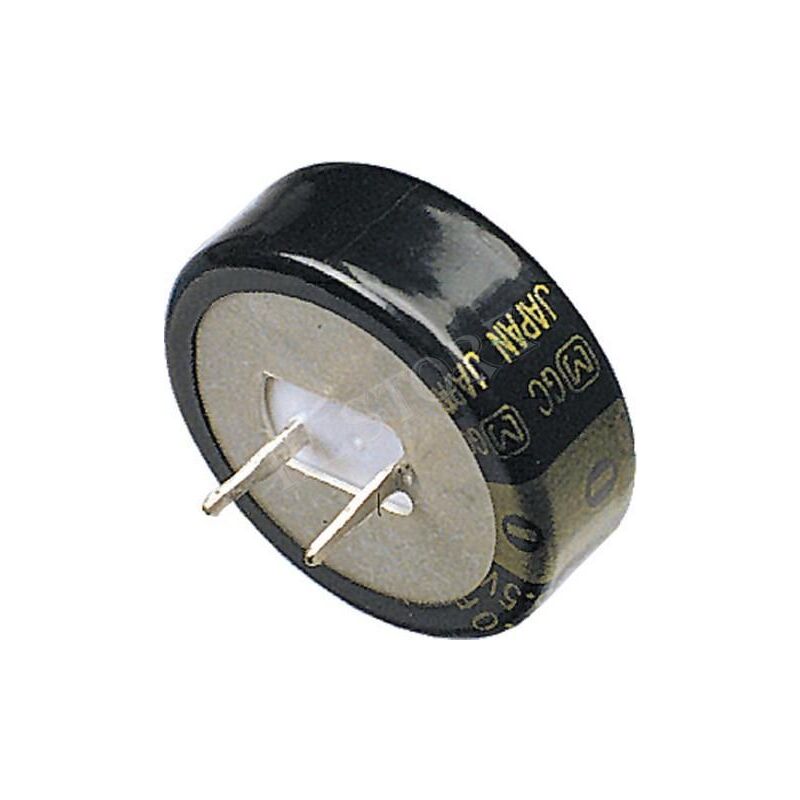 

SuperCondensador Electrolitico 1 Faradio 5,5Vdc Medidas 2,5x7,6mm