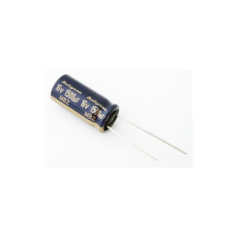

Condensador Electrolitico 1500uF 16Vdc Medidas 13x21mm Radial