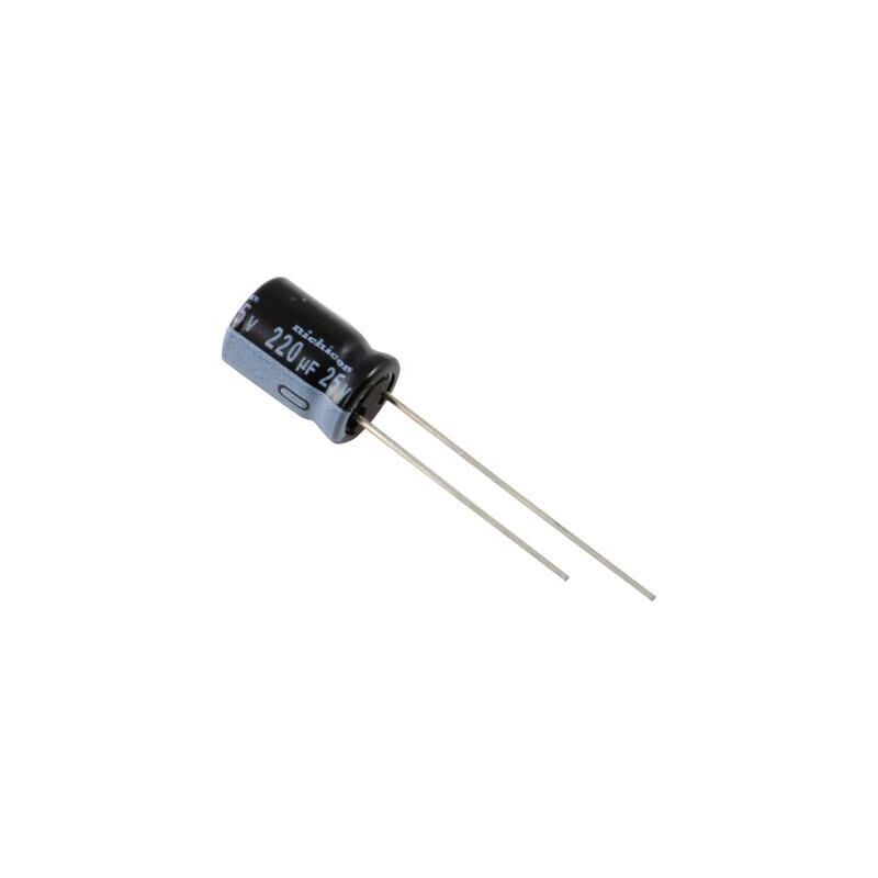 

220uF 25Vdc Condensador Electrolitico 8x12mm Radial