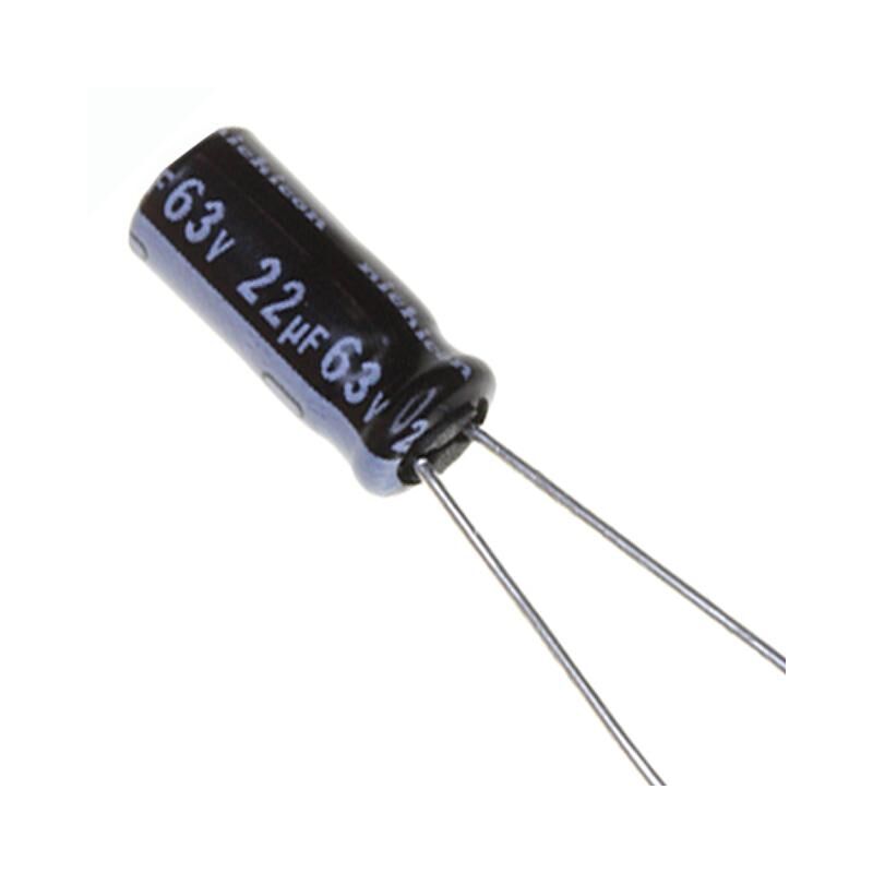 

22uF 63V Condensador Electrolitico 5x11mm Radial