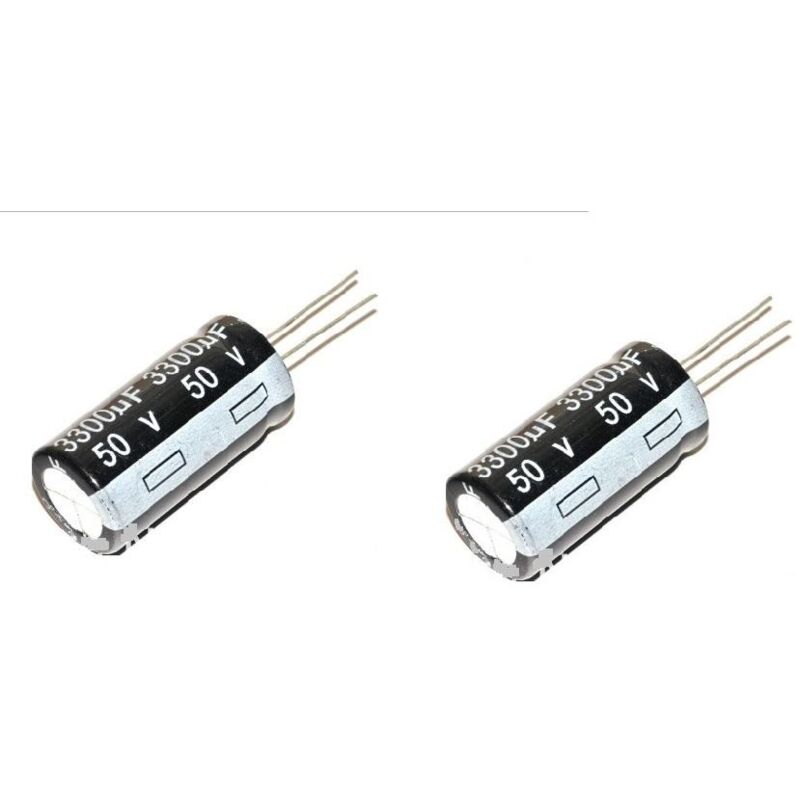 

3300uF 50Vdc Condensador Electrolitico 105º 18x36mm Radial