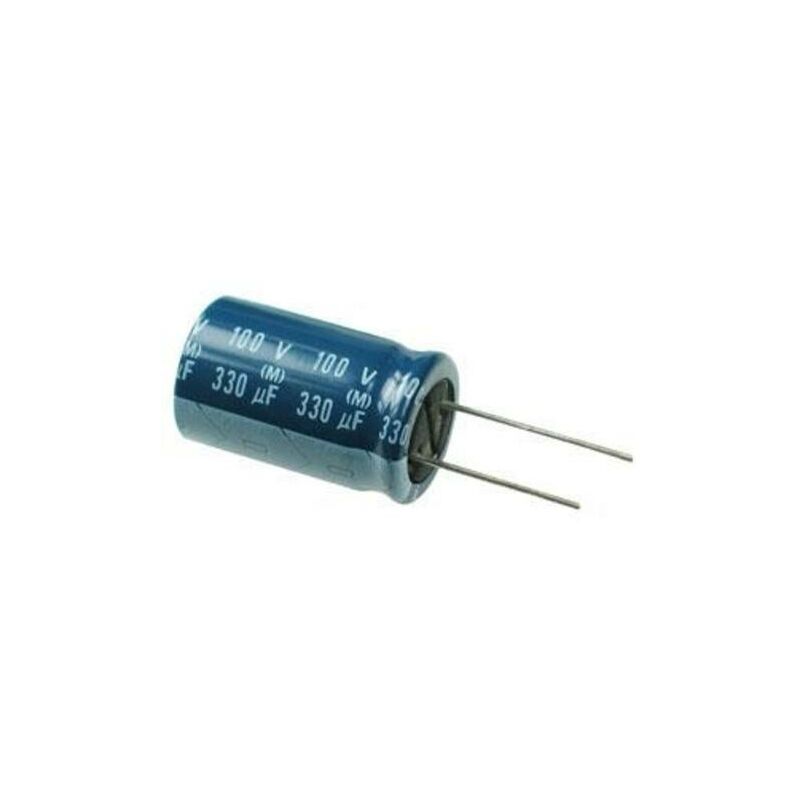 

Condensador Electrolitico 330uF 100Vdc Medidas 15x20mm Radial