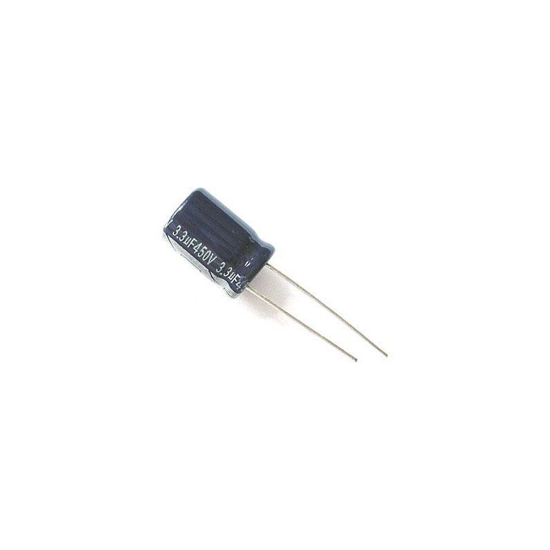 

Condensador Electrolitico Baja Impedancia 3,3uF 450Vdc 12,5x20mm Radial