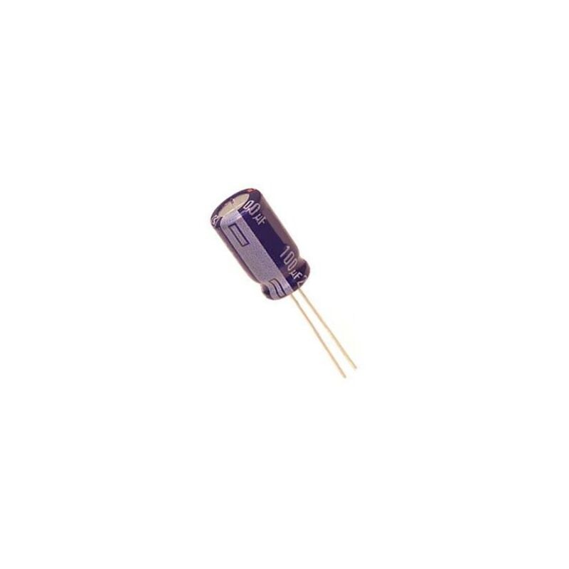 

Condensador Electrolitico Baja Impedancia 22uF 100Vdc Medidas 8x12mm Radial
