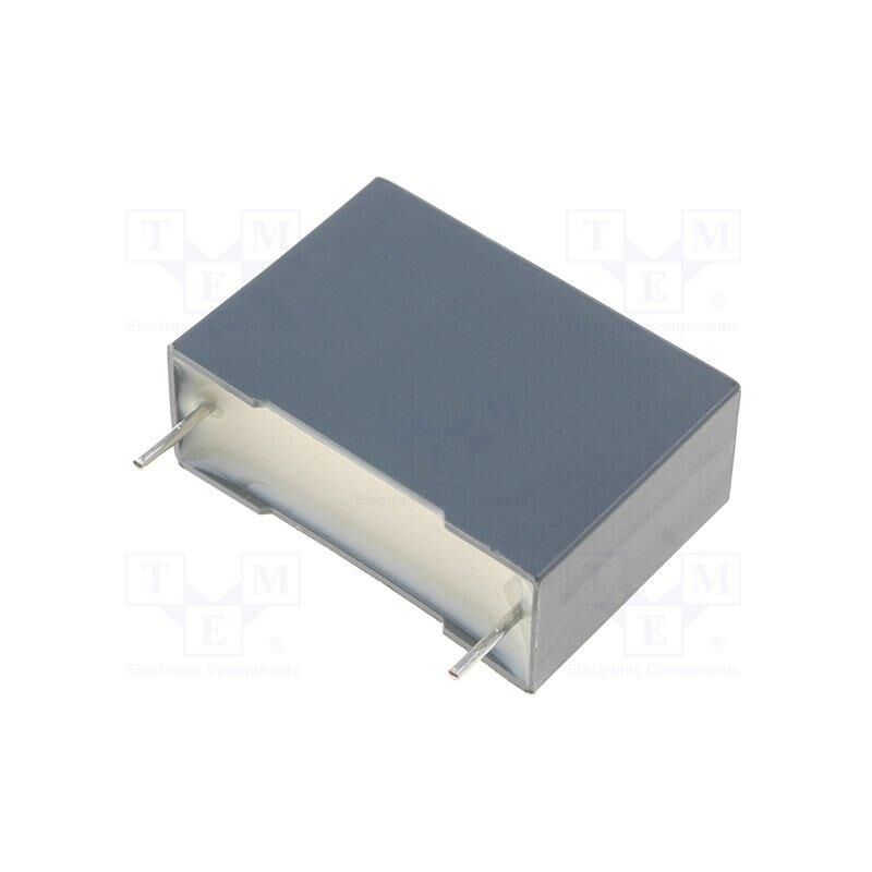 

Condensador Poliester 3,3uF 100Vdc R20mm