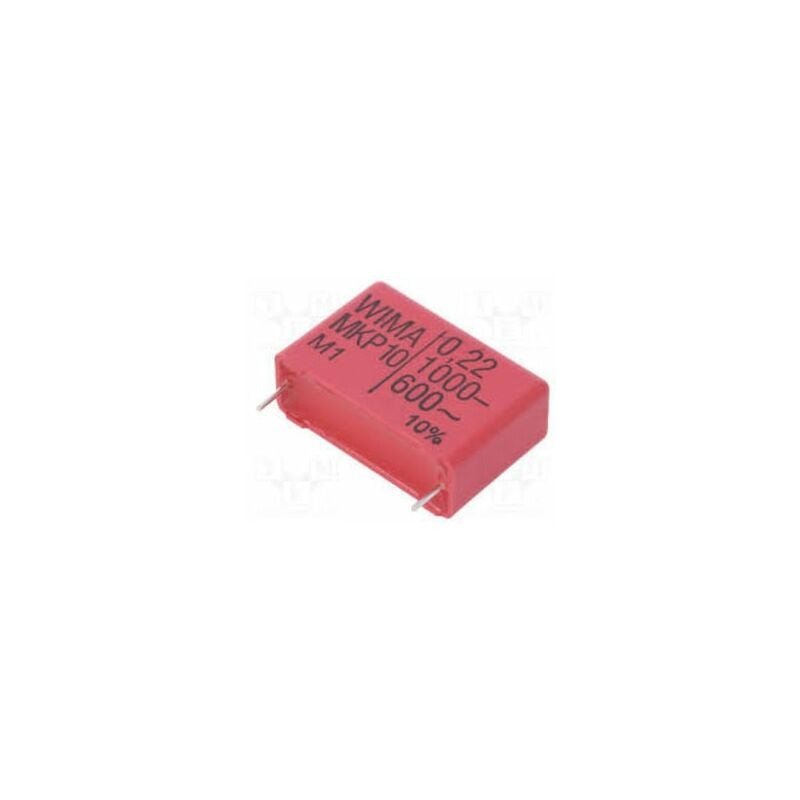 

Condensador Polipropileno 220nF 1000Vdc R27,5mm - Wima