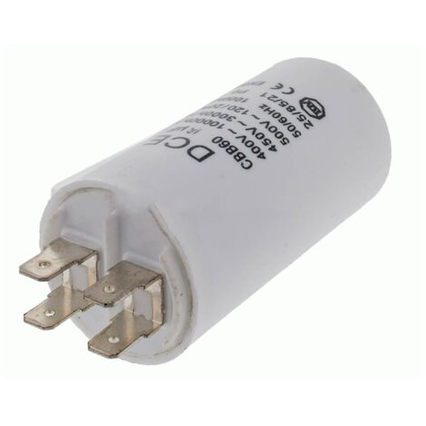Condensador Trabajo Lavadora 6 -0 µF 450V
