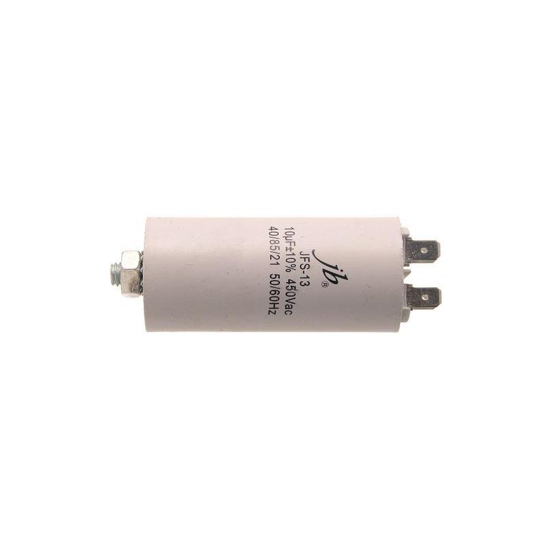 

10uF 450Vac Condensador Trabajo Motor FASTON Y M8