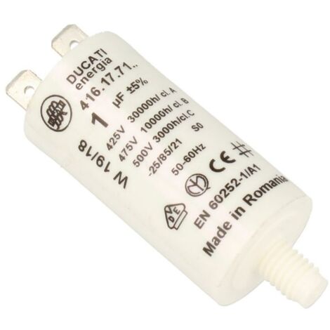 CONDENSATEUR 1 UF 450V SKL POUR LAVE LINGE - CAP500UN