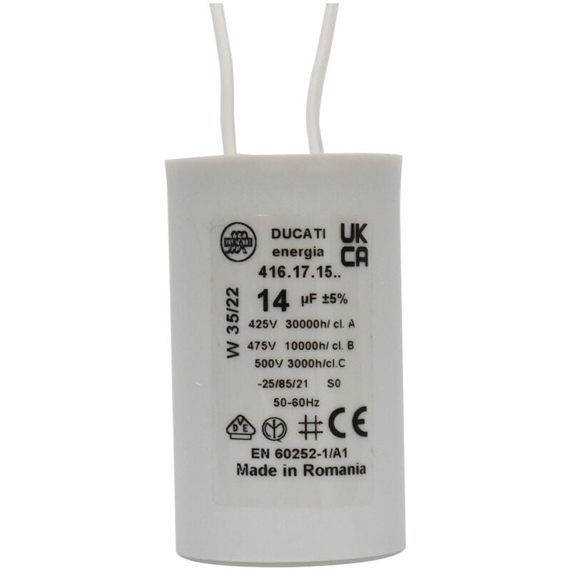 SFA - Condensateur 14µf pour sanibroyeur pro (pour appareil fabriqué avant octobre 2010)