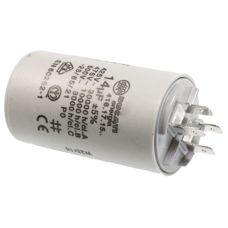 Sans Marque - condensateur 14.MF-400 450V 6.3MM pour lave vaisselle - 416171564