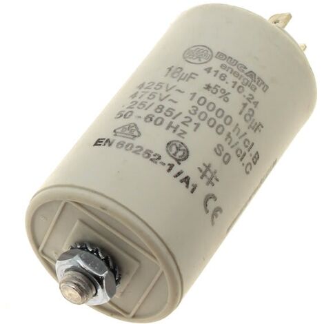 Condensateur 18µf 450v 50246552009 49011945 - lave-linge