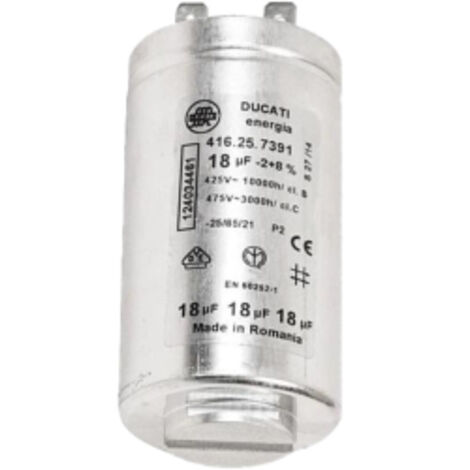 CONDENSATEUR 18UF LAVAGE 8014025041247