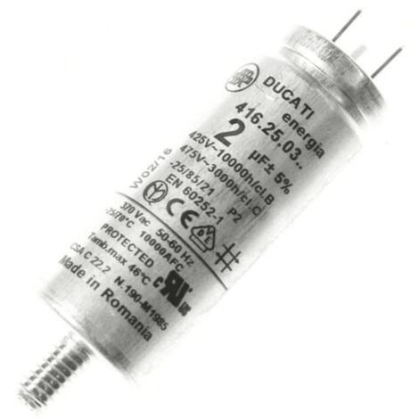 CONDENSATEUR 2 ΜF 450V POUR LAVE VAISSELLE BRANDT - 32X0293