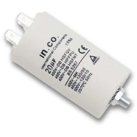Condensateur 20 mF 450V universel