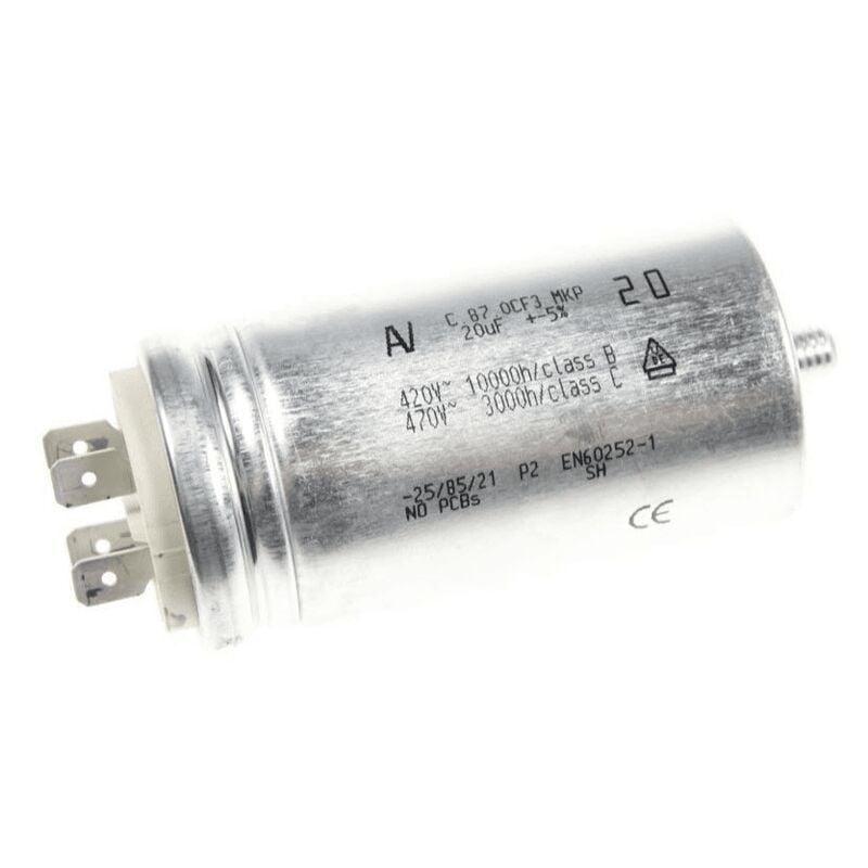 Beko - condensateur 20UF pour seche linge 2807962400